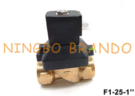 2/2 Way Servo-Assisted Brass Solenoid Valve 3/8'' to 2'' 16 bar