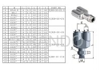 Metal Joint Quick Connect Pneumatic Fittings , Pneumatic Tube Fittings U Shaped