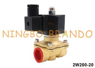 3/4'' 2 Way Normally Closed Brass Solenoid Valve Water 24VDC 220VAC