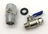 Zinc Alloy Ball Valve And 3 Way Adapter for Reverse Osmosis Parts Water Purifier