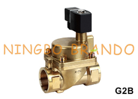 40 bar High Pressure Brass Solenoid Valve For Water Air Gas 1/4'' to 2'' 24V 110V 220V
