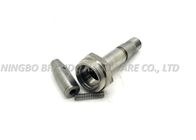 Silvery Pengaton Solenoid Stem With Nbr Seal Numerical Control Technology