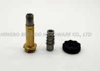 3 / 2 Way Normally Closed Solenoid Stem  Brass Color For Auto Spare Parts