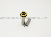 No Groove 430FR Movable Core/Mixed Material Solenoid Stem With Brass Pentagon Seat