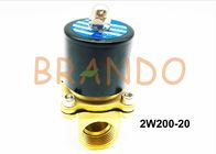 Direct Drive Type 2W Series Water Solenoid Valve 2W200-20 made of Brass