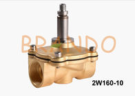 24V DC 3/8 Inch Brass Water Solenoid Valve 2W160-10 For Water Treatment