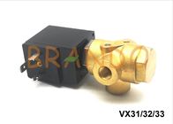 24V DC VX31 / VX32 / VX33 Direct Operated 3 Port Pneumatic Solenoid Valve For Air / Water