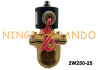 2W250-25 Brass Body G1&quot; Inch Operated Normal Close Pneumatic Solenoid Valve DN25