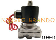 2/2 Way G 1/2 Inch Normal Close Solenoid Valve Stainless Steel Body 2S160-15 AC220V