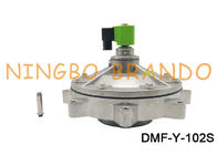 4 Inch Aluminum Diaphragm Pneumatic Pulse Valve DMF-Y-102S Full Immerse Dust Collector DC24V AC110V AC220V