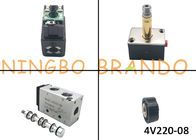 AirTAC Type 5/2 Way 1/4&quot; 4V210-08 Pneumatic Air Single Electrical Control Solenoid Valve DC 24V For Automation