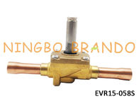 032L1228 s Type EVR15 5/8&quot; Solenoid Vave For Refrigeration System And Air Conditioning Brass Body Without Coil