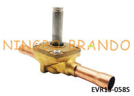 032L1228 s Type EVR15 5/8&quot; Solenoid Vave For Refrigeration System And Air Conditioning Brass Body Without Coil