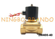1-1/2&quot; UNI-D Type UW-40 2W400-40 Brass Flow Control Solenoid Valve For Water Gas Oil