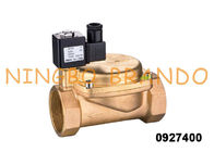 1'' 0927400 Normally Closed Brass Solenoid Flow Control Valve For Air Compressor