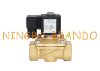1/2'' 3/4'' 1'' Electronic Brass Solenoid Valve For Natural Coal Gas 12VDC 24VDC 120VAC