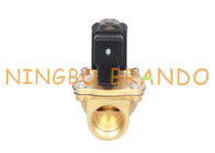 1/2'' 3/4'' 1'' Electronic Brass Solenoid Valve For Natural Coal Gas 12VDC 24VDC 120VAC
