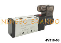 1/4'' NPT 5/2 Way 4V310-08 Electric Air Solenoid Valve Pneumatic Control Pilot Operated