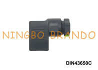 DIN 43650 Form C Solenoid Valve Coil Electrical Connector DIN43650C 24V