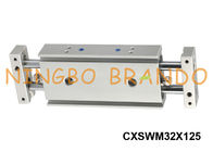 SMC Type CXSWM32-125 Dual Guided Rod Pneumatic Cylinder