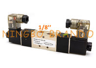 1/8'' 4V120-06 5/2 Way Air Control Double Solenoid Pneumatic Valve