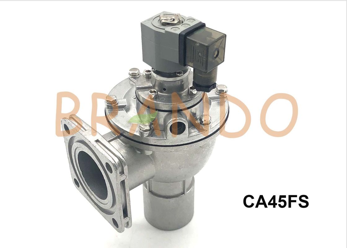 Medium Pressure Flange Pneumatic Pulse Valve 2 Inch CA45FS / RCA45FS