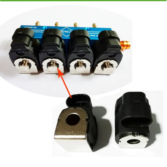 DC12V 9mm Hole LPG/CNG Injector Rail Automotive Solenoid Coils In Autogas System