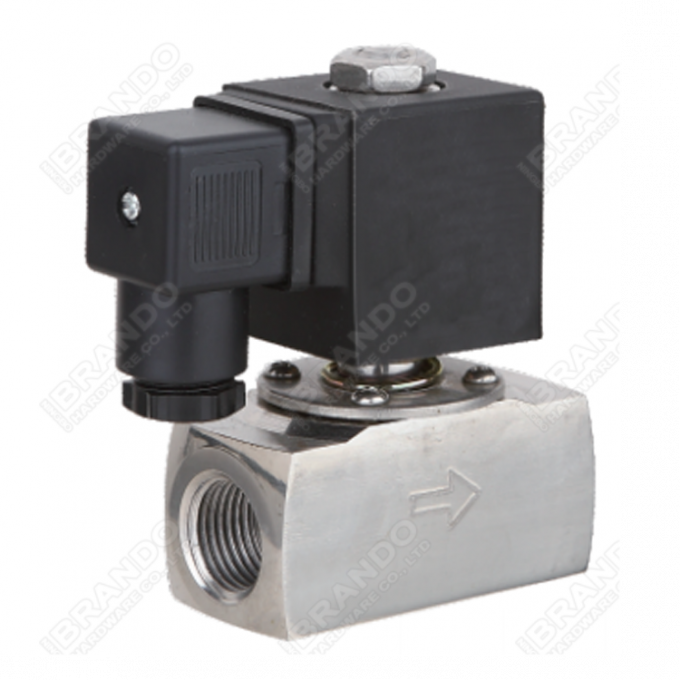 Stainless Steel Piston Steam Solenoid Valve 3/8'' 1/2'' 3/4'' 1'' 2