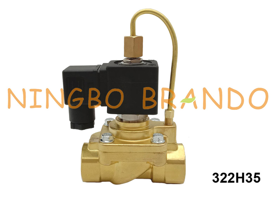 1/2'' 322H35 Parker Type Normally Open Solenoid Valve High Pressure 40 bar