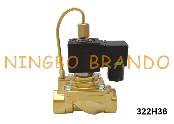 3/4'' 322H36 Parker Type High Pressure Solenoid Valve Normally Open 24V 220V