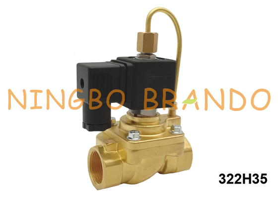 322H35 Parker Type High Pressure Normally Open Solenoid Valve 24V 110V 220V