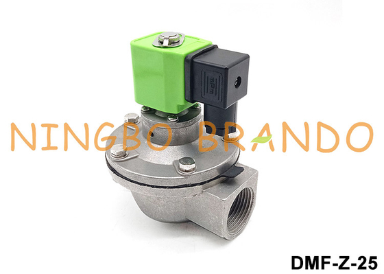 DMF-Z-25 Right Angle Thread 1'' Diaphragm Valve AC220V DC24V