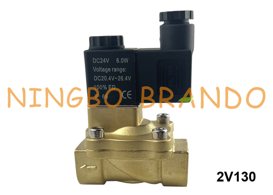 Airtac Type 2/2 Way Brass Solenoid Valve 2V130-10 2V130-15 3/8'' 1/2''