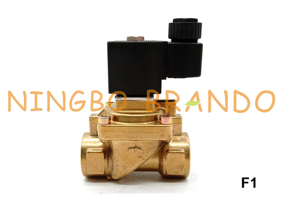 1'' 16 Bar 2/2 Way Normally Closed Brass Solenoid Valve 12V 24V 110V 220V