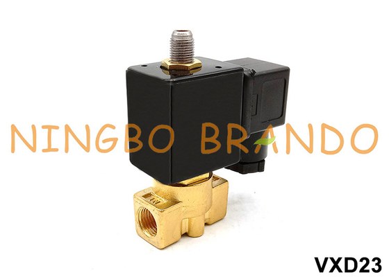 3 Way 1/8'' 1/4'' Air Compressor Solenoid Valve 24VDC 220VAC