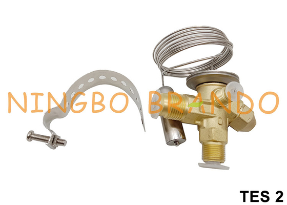 TES 2 068Z3403 R404A / R507 Thermostatic Expansion Valve TES2