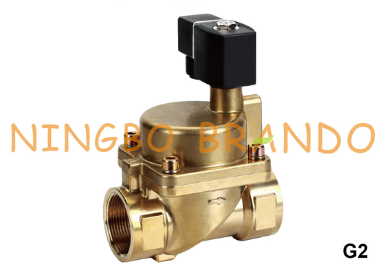 4 MPa High Pressure Brass Solenoid Valve 1/4'' 3/8'' 1/2'' 3/4'' 1'' 2'' 24V 110V 220V