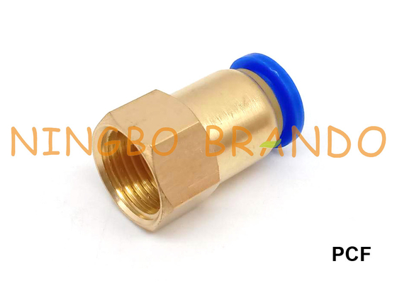 10mm 3/8'' Female Straight Pneumatic Hose Fitting Push To Connect