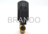 1 / 2 &quot; NPT Gas / Water Pneumatic Solenoid Valve Brass Material CE ISO Certification