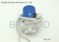 Reverse Osmosis Parts Thread Port Light Blue Vietnam Market RO Solenoid Valve