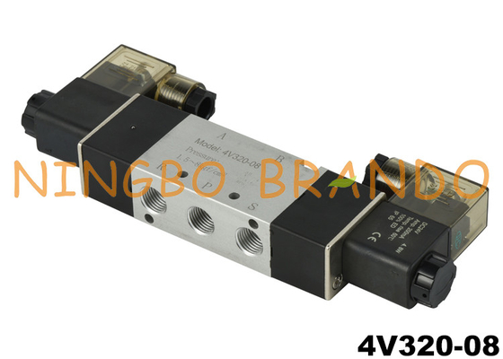 4V320-08 1/4'' 5/2 Way Double Directional Pneumatic Solenoid Valve