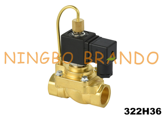 3/4'' 322H36 Normally Open Solenoid Valve High Pressure 24VDC 220VAC