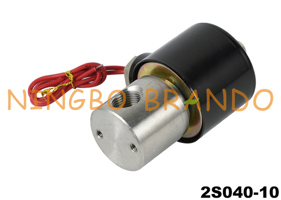 2S040-10 3/8'' 2/2 Way NC Stainless Steel Solenoid Valve 220VAC