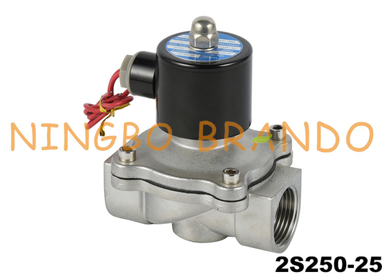 2S250-25 1&quot; Stainless Steel Diaphragm Solenoid Valve AC220V DC24V