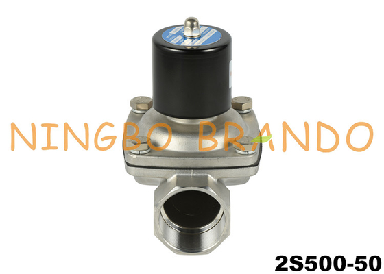 2S500-50 2'' Flow Control Stainless Steel Solenoid Valve 24V 220V