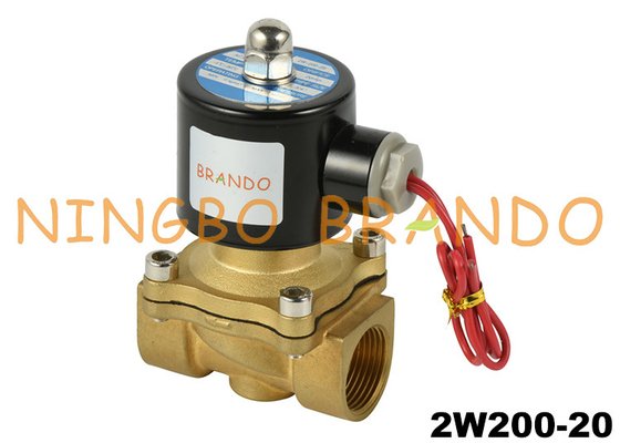 3/4'' Threaded 2W200-20 Water Solenoid Diaphragm Valve DC12V DC24V