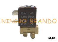 5512 CEME Type G1/4'' Brass Solenoid Valve 2-Way Normally Closed 24VDC 220VAC