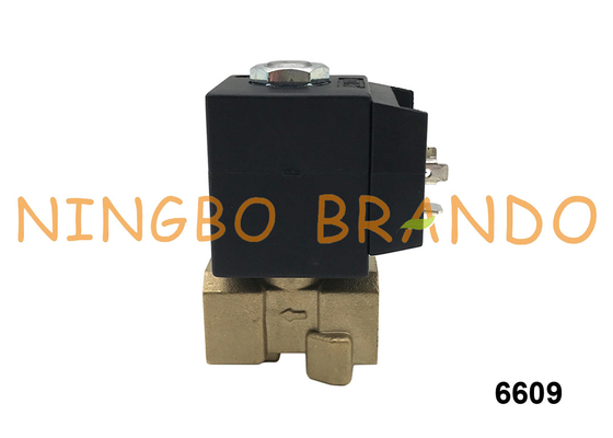 6609 6011 CEME Type Brass Solenoid Valve G1/8'' 2-Way NC 24VDC 110VAC 220VAC