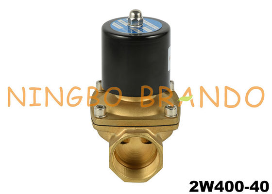 1-1/2&quot; 2W400-40 NBR Diaphragm Brass Solenoid Valve AC110V DC12V