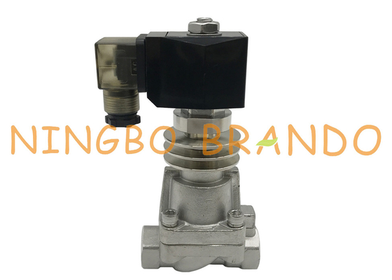 Ultra High Temperature Stainless Steel Solenoid Valve 3/8'' 24V 110V 220V